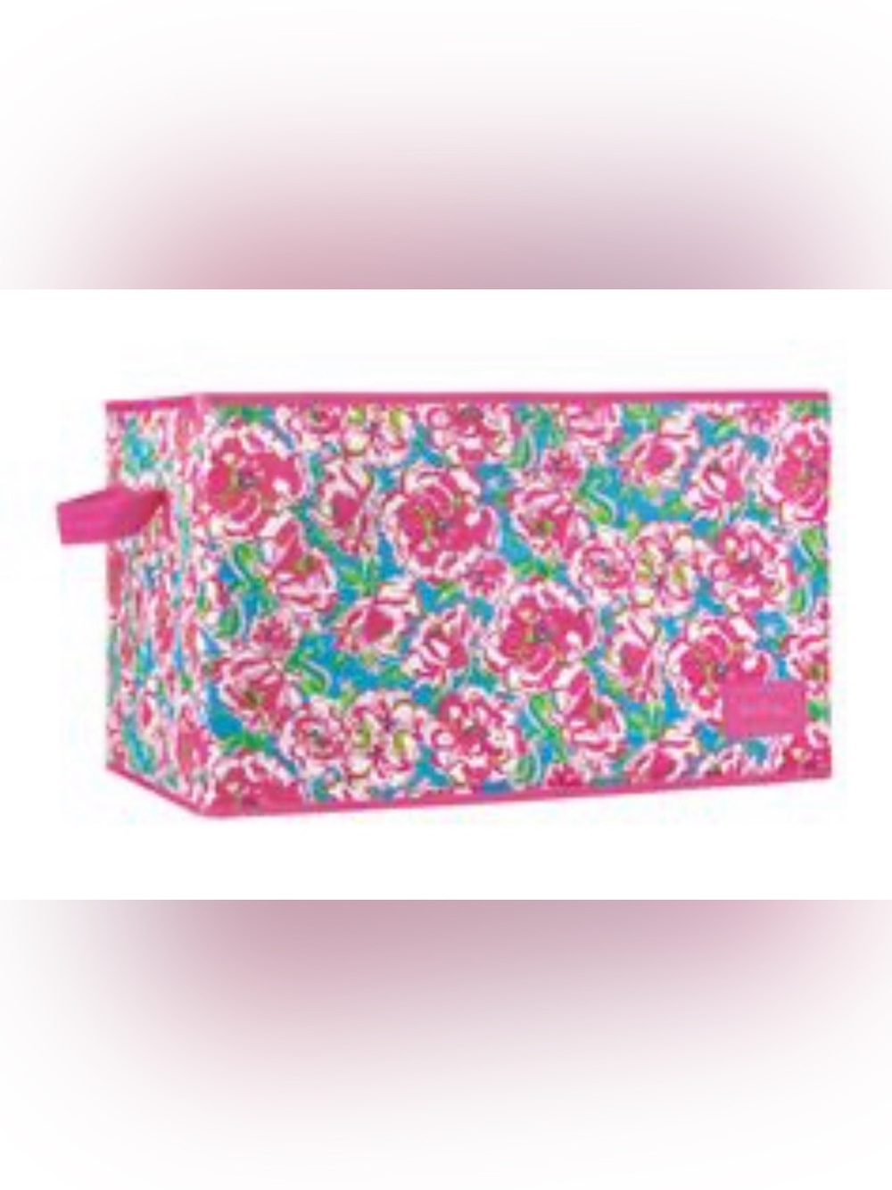 Lilly Pulitzer Storage Bin Box  Lucky Charms Floral Print